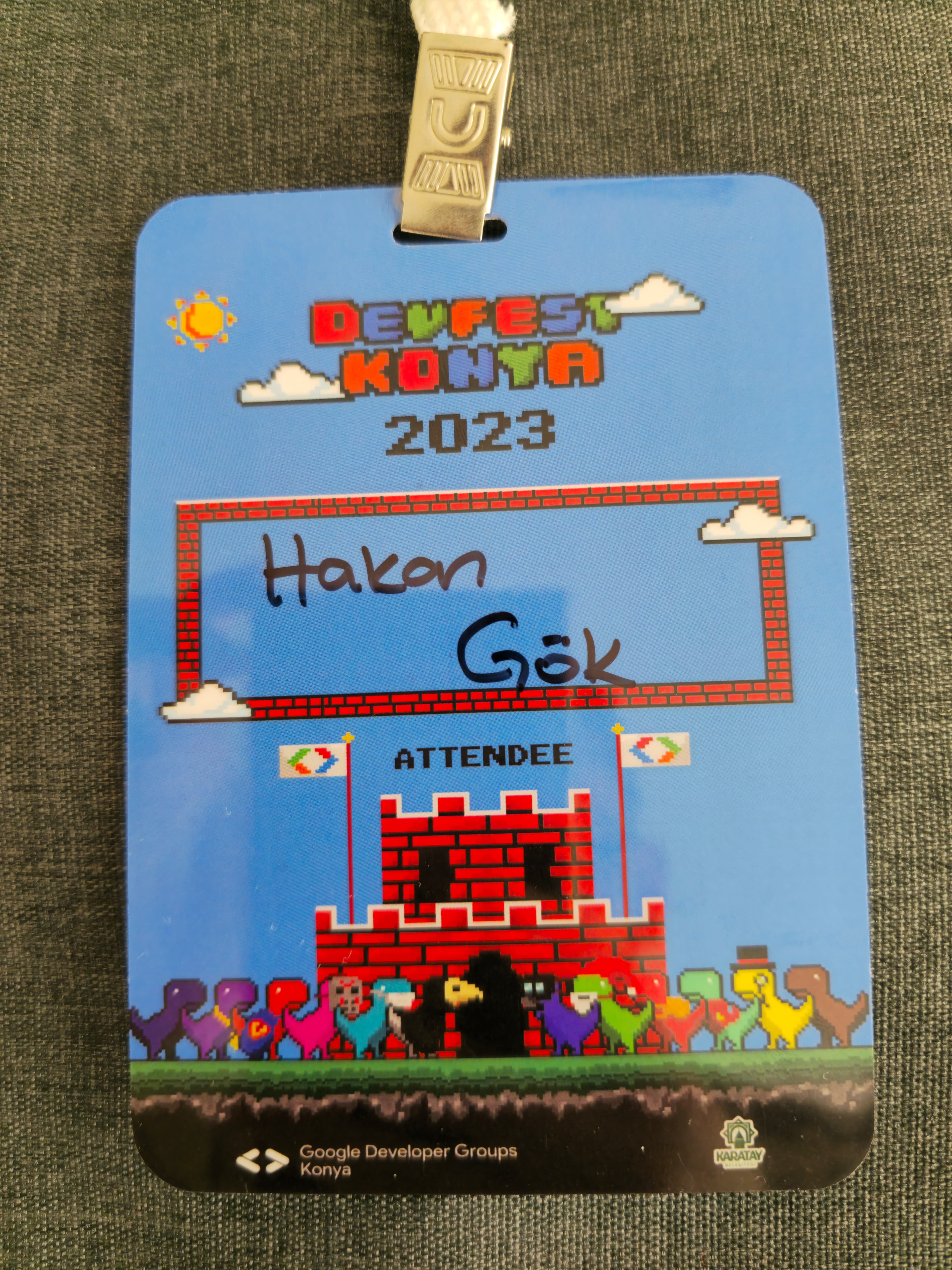 GDG Konya DevFest 2023 & 2024 – Attendee